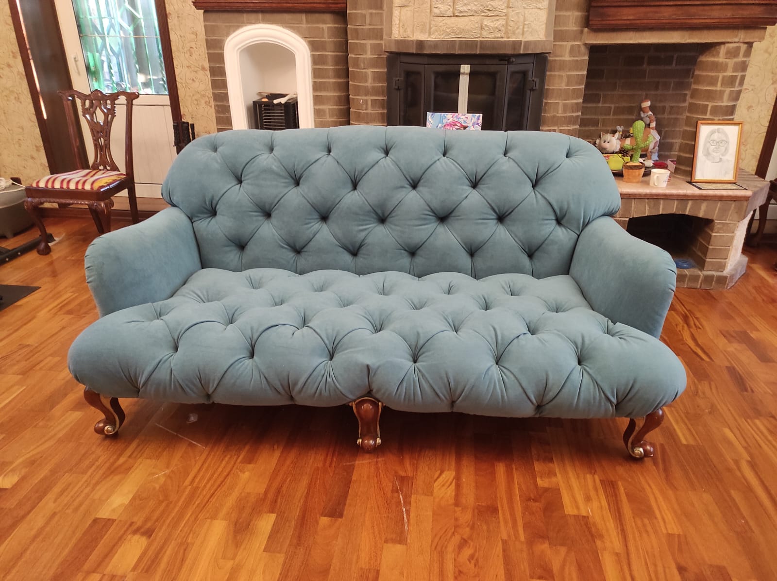 Перетяжка дивана. Красносельская